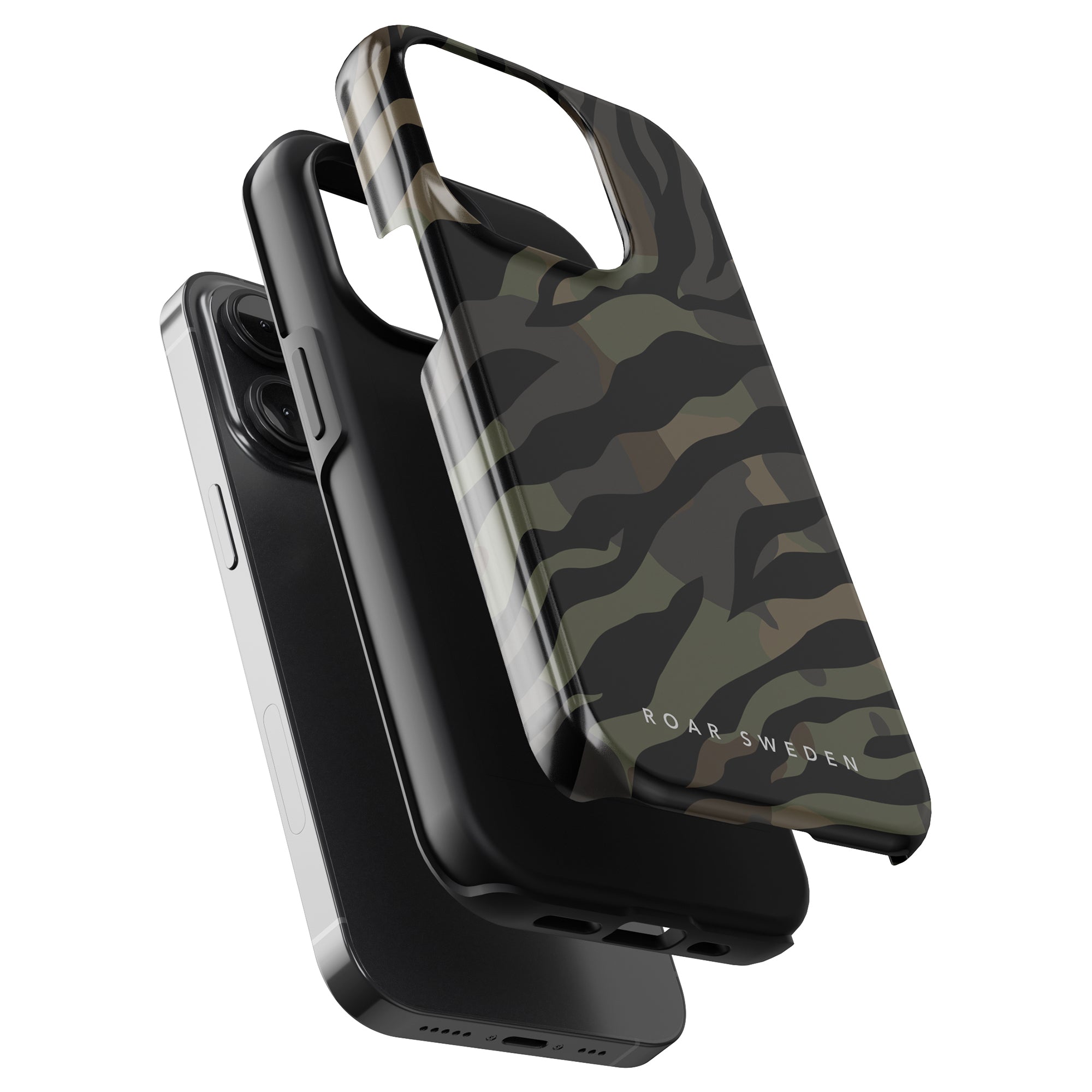 The Army - Tough Case features a stylish camouflage pattern.
