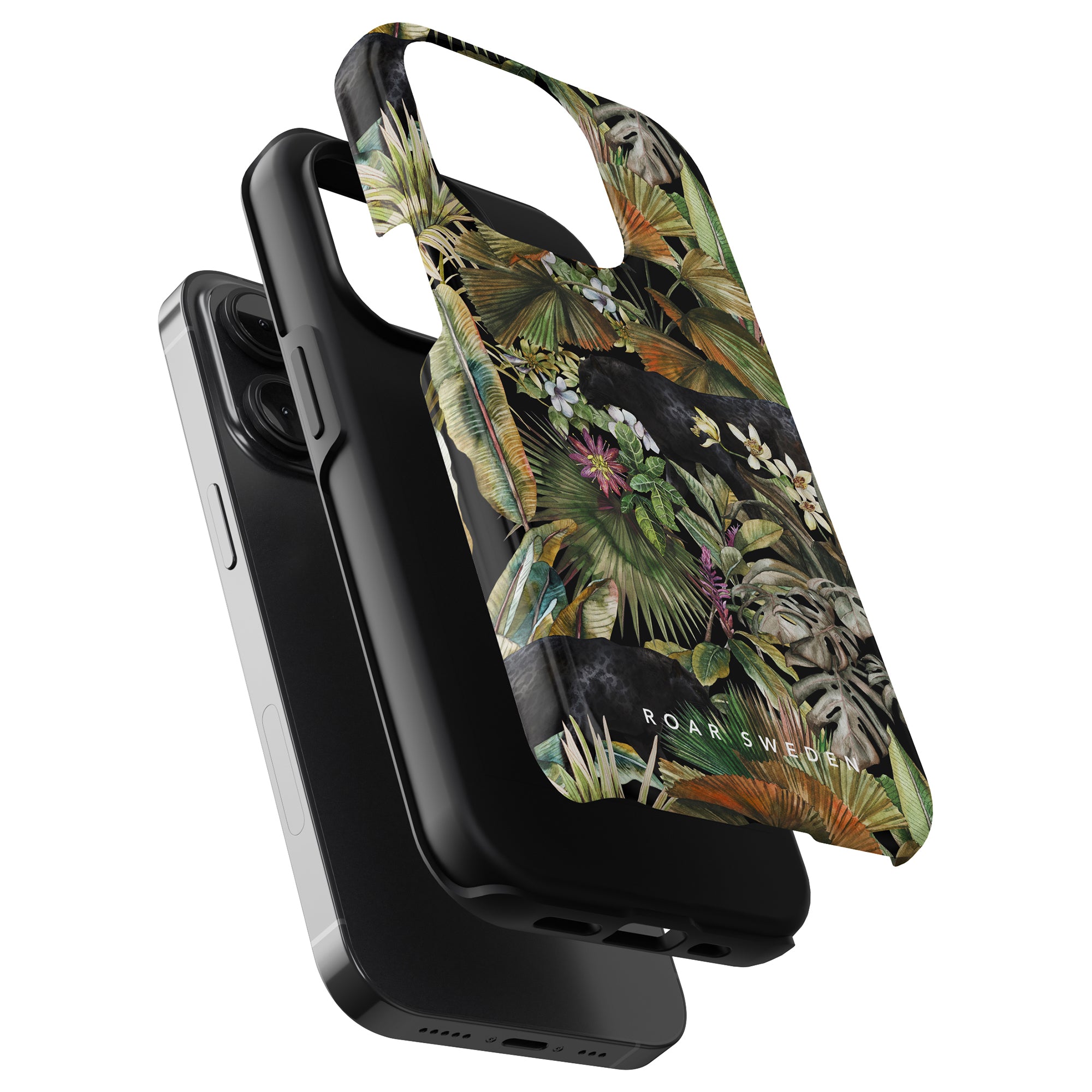 Enhance the aesthetic appeal of your phone with this vibrant tropical print Bagheera - Tough Case. Transform your device into a stylish accessory that showcases your love for tropical vibes and adds a touch of exotic flair to it.