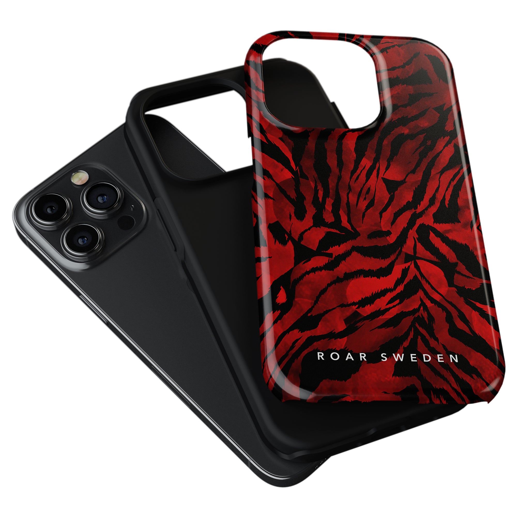 A vibrant and stylish Blood Tiger - Tough Case designed specifically for the sleek iPhone 11.