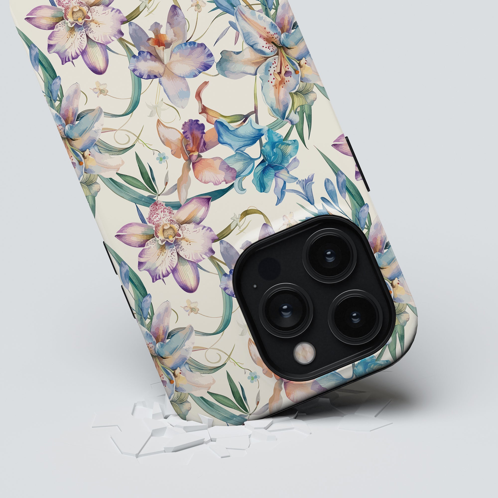 Introducing our Summer Collection: a Bouquet - Tough Case beautifully adorned with a bouquet of flowers. This tough case combines durability with elegance, ensuring your phone stays safe and stylish.