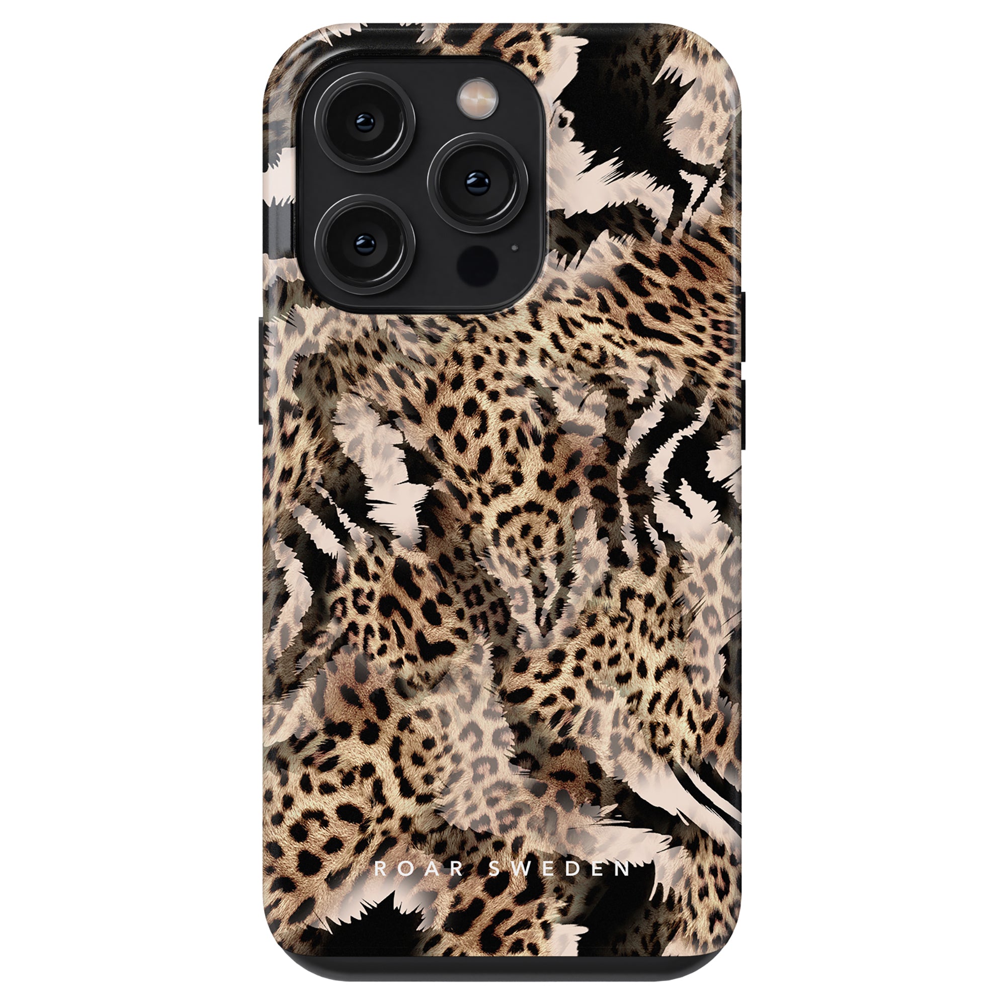 Ett Kenya - Tufft fodral för iPhone 11, med en snygg design av zebra- och leopardmönster. Det ger ett högt skyddsnivå för att skydda din telefon och lägger till en
