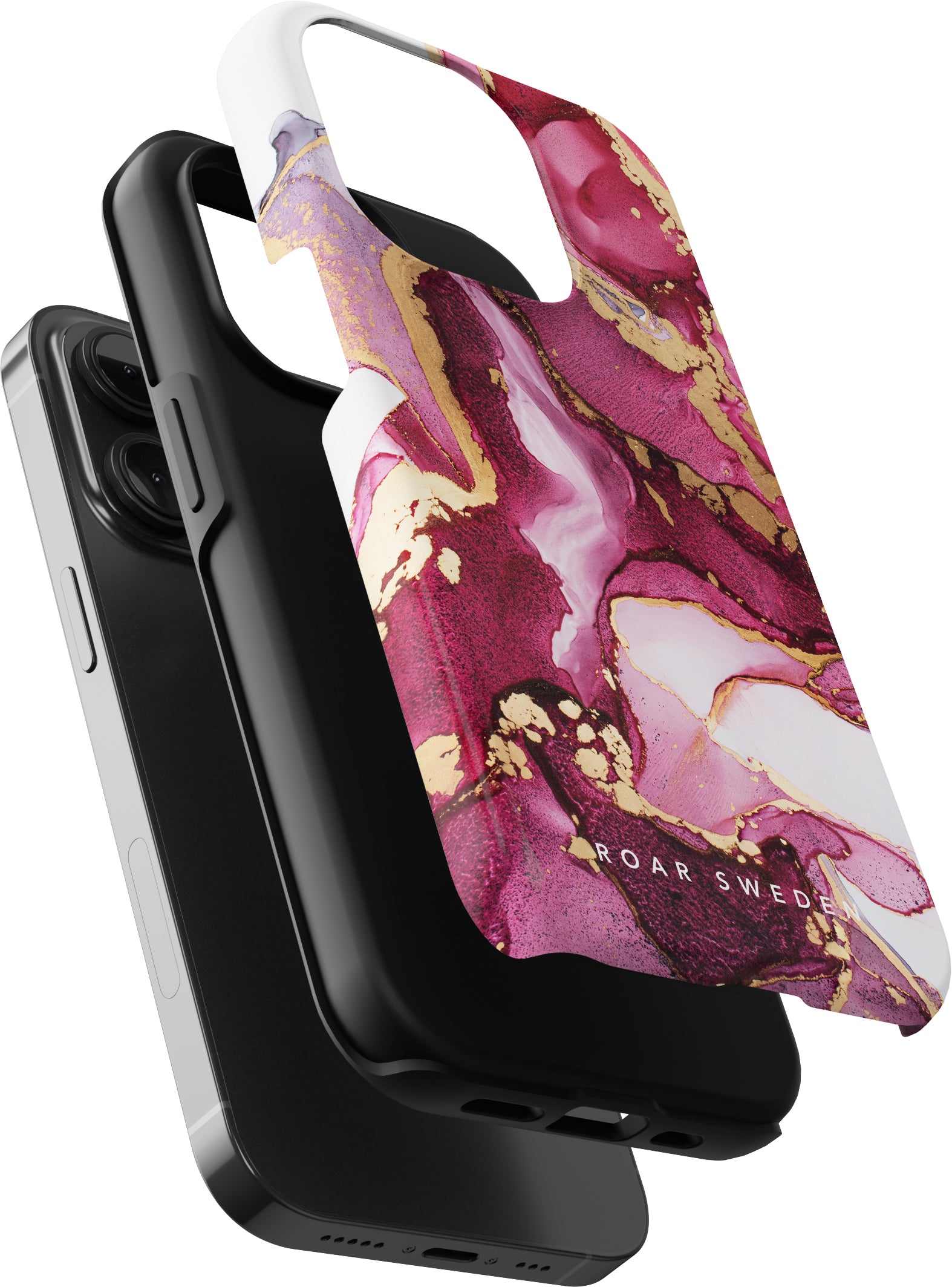 Ett levande rosa Levante - Tufft fodral som ger en touch av lyx till din iPhone 11 Pro.