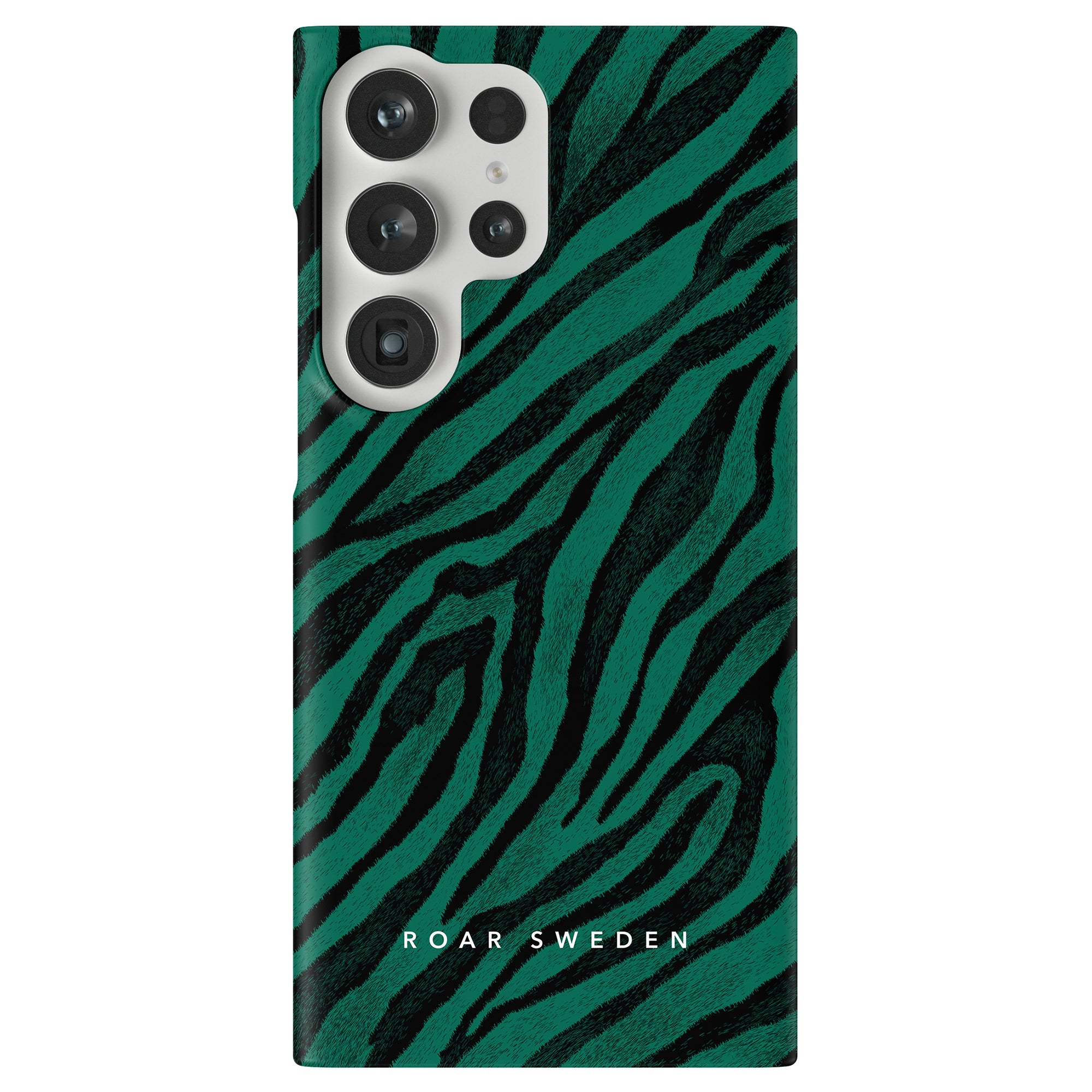 En smaragdgrön nyans och djärva svarta streck zebratryck Nala - Slim Case för iPhone 11 Pro.