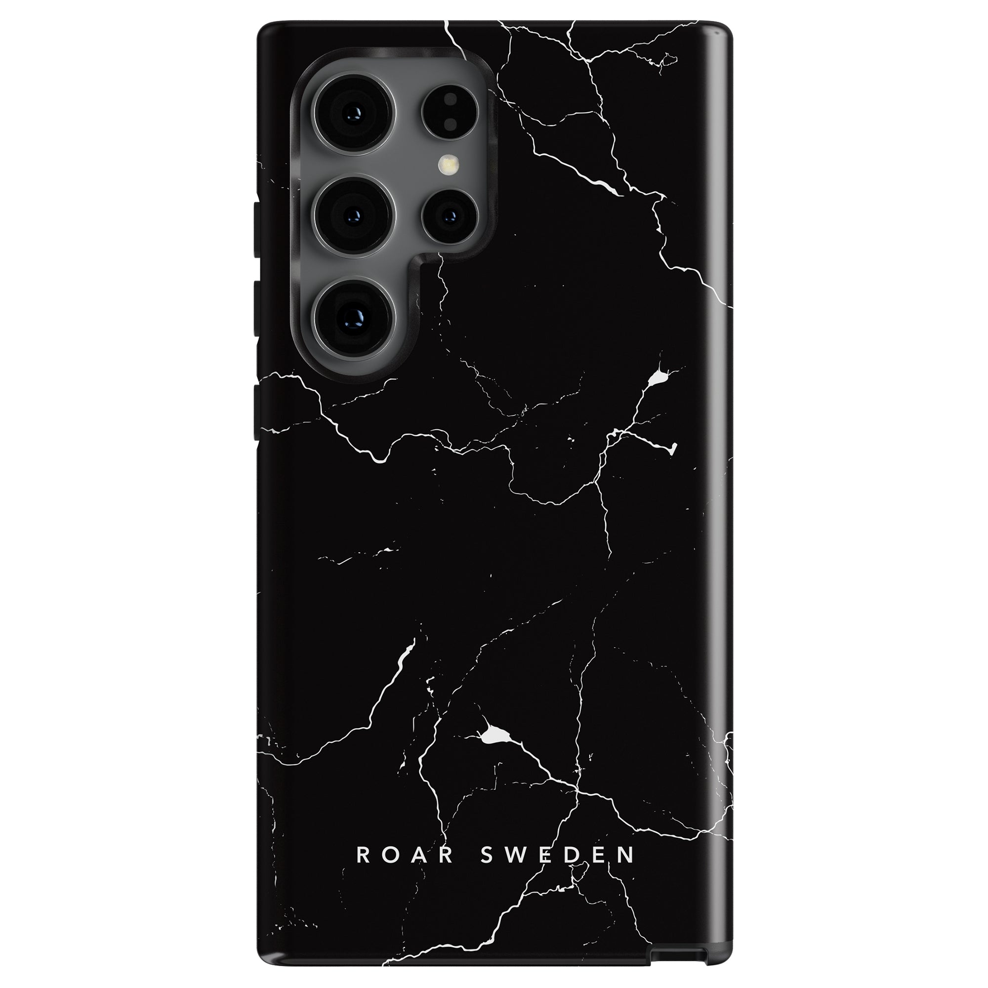 A Night Lightning - Tough case that provides maximal protection with its black and white marbled design.