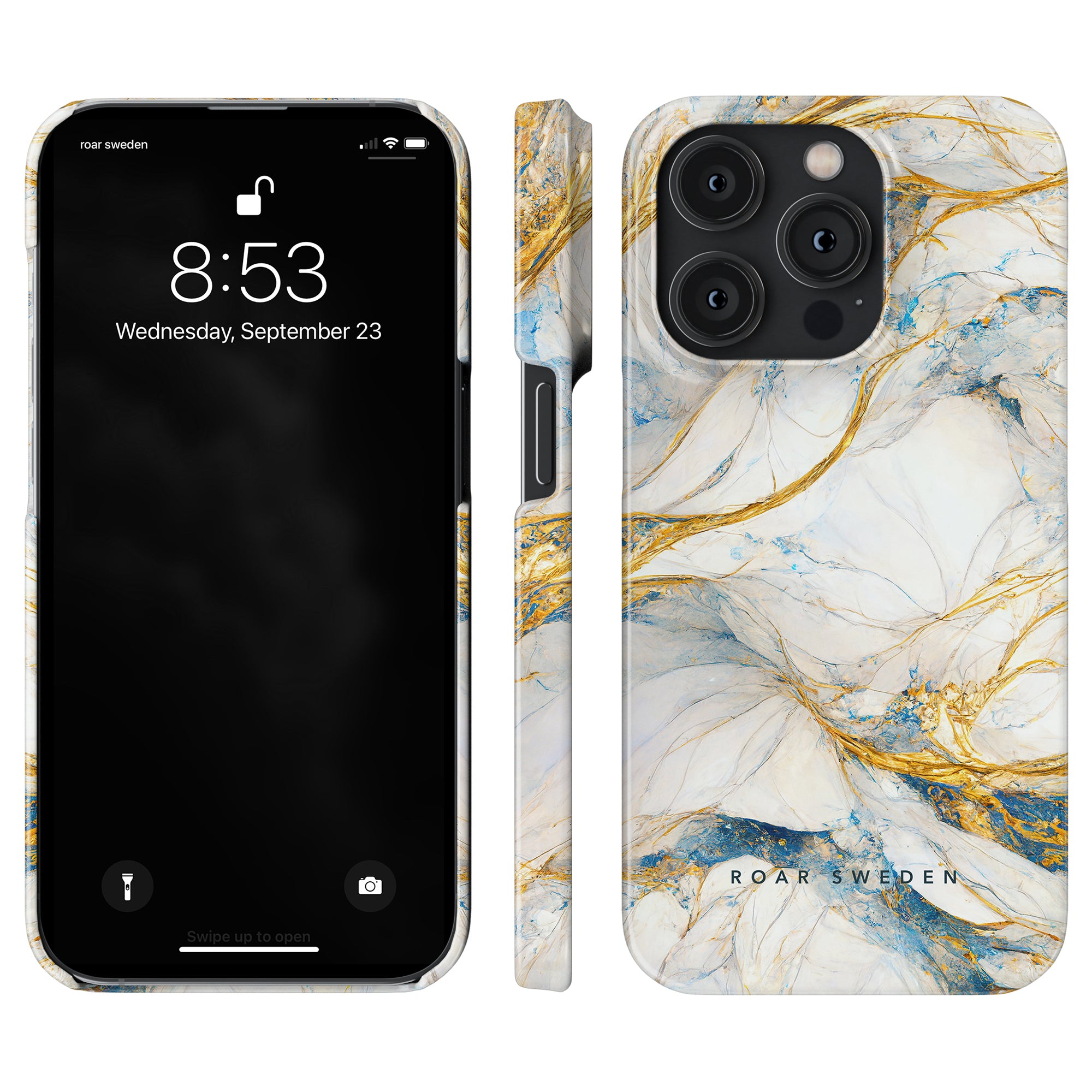 Ett marmorinspirerat och elegant Queen Marble - Slim fodral för iPhone 11 pro, som ger sofistikerat skydd med sin eleganta och stilfulla design.