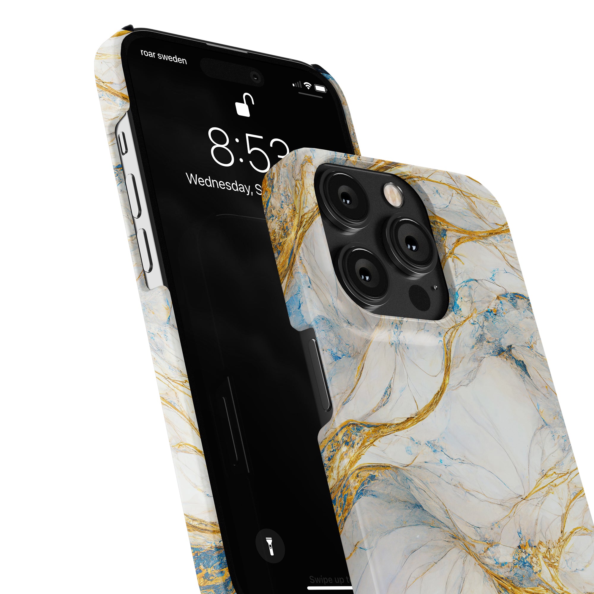 Ett Queen Marble - Slim fodral iphone 11 fodral med en elegant design.
