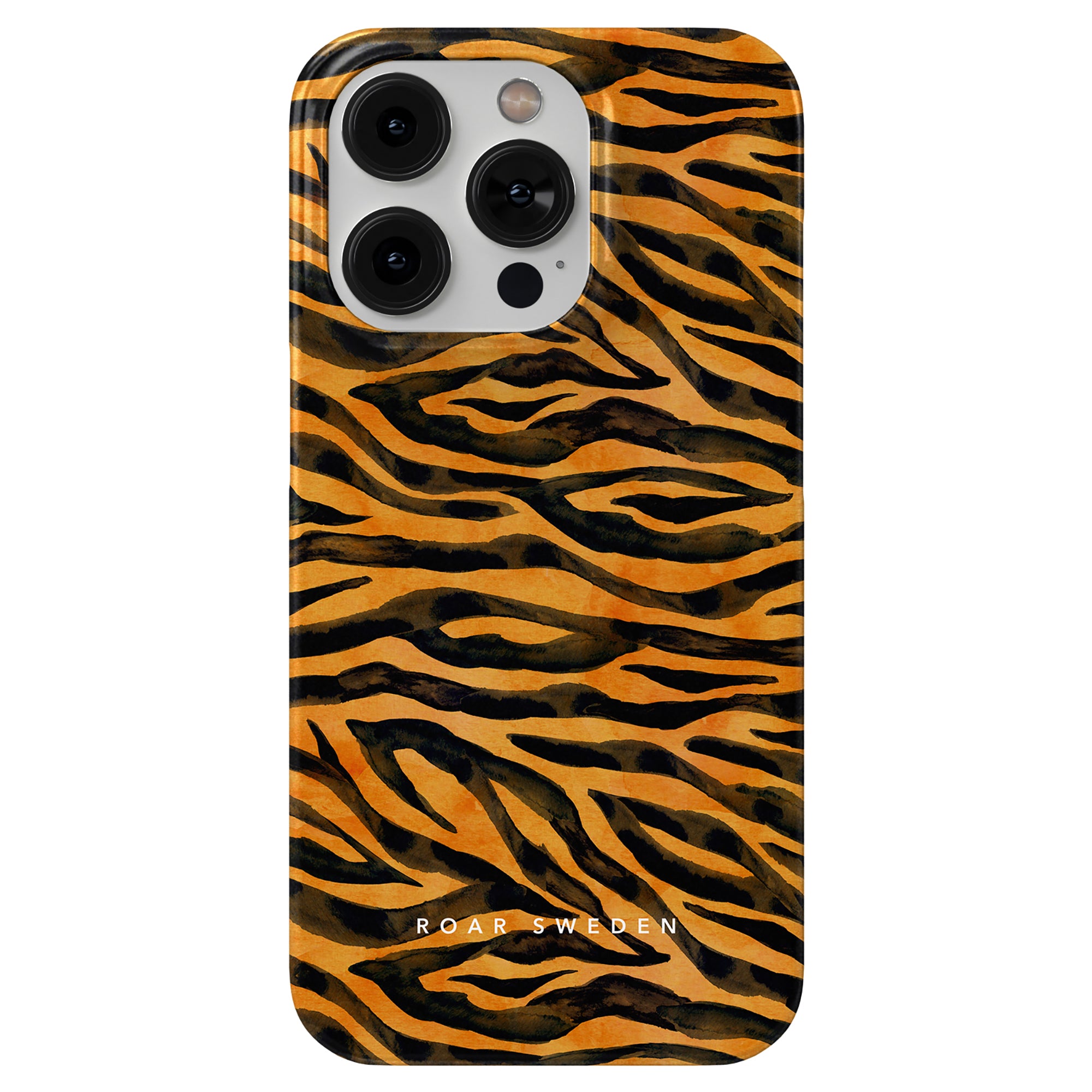 A Roar - Tunt skal med tigertryckdesign för iPhone 11 Pro.