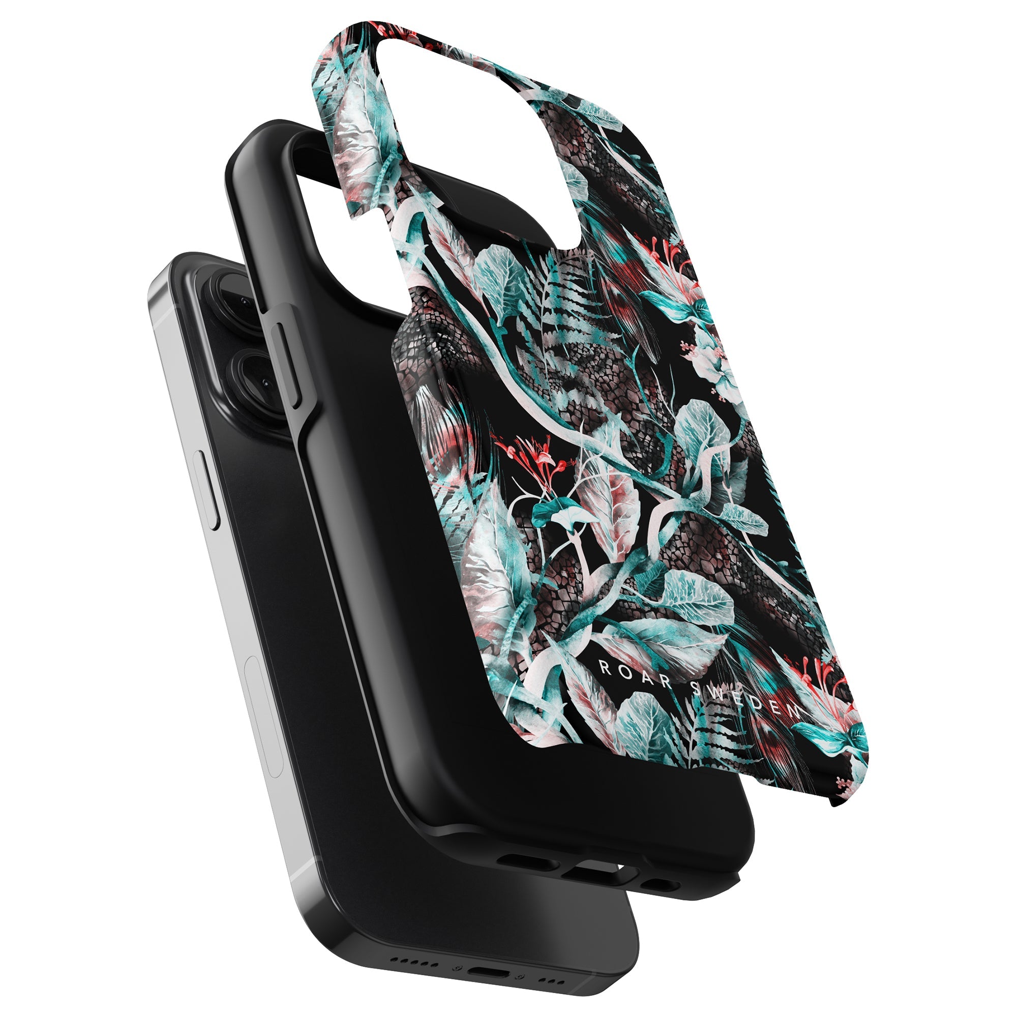 A Snake Jungle - Tough case-inspired floral patterned iPhone 11 Pro case.