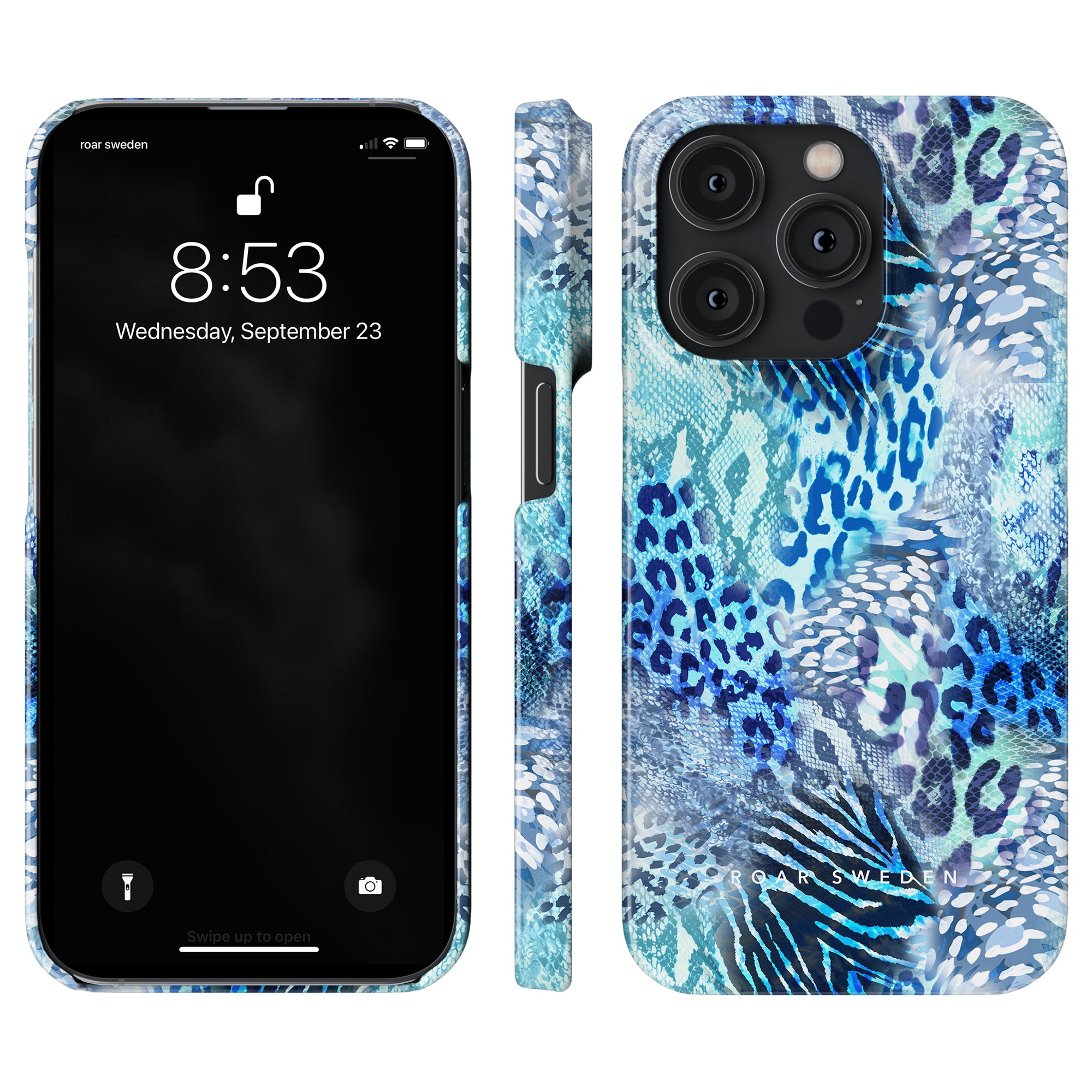 A trendy Snow Leopard - Slim case for the iPhone 11 pro.