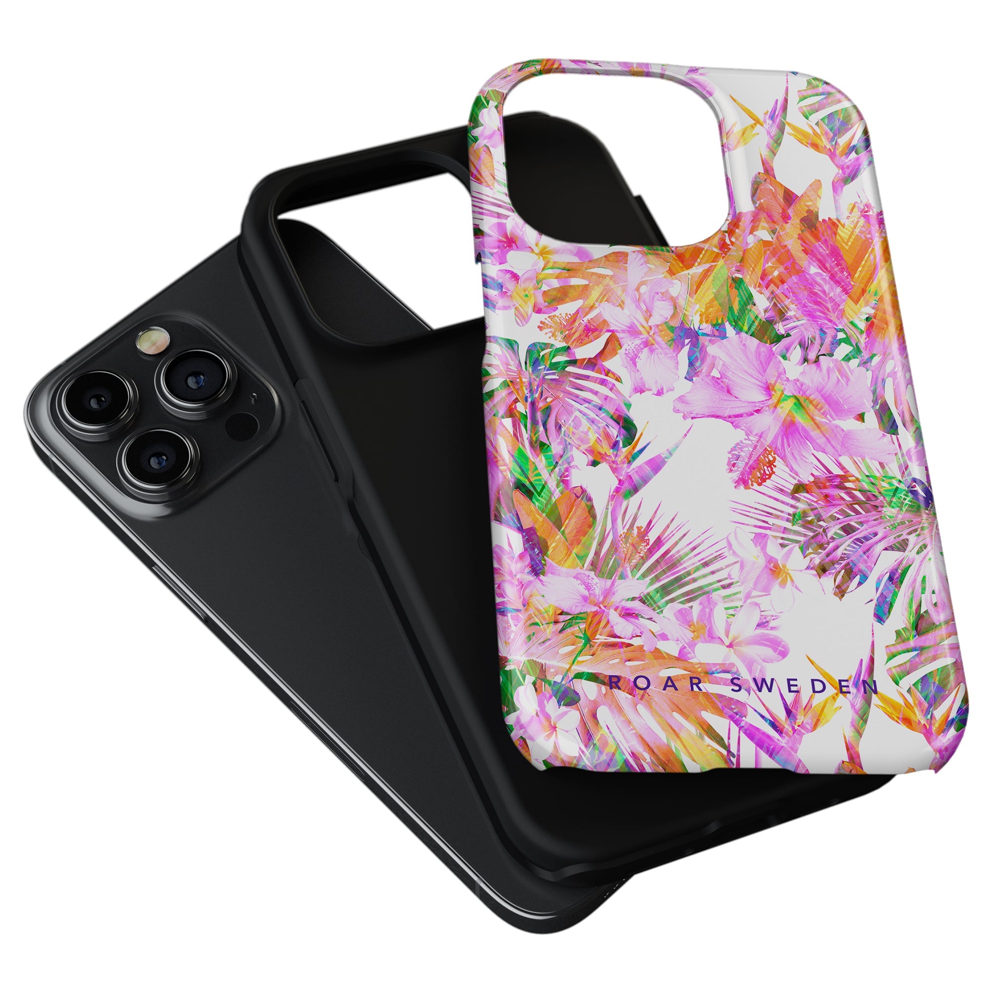 A Summer Vibe - Tough case with a tropical print on it, perfect for summer vibes!