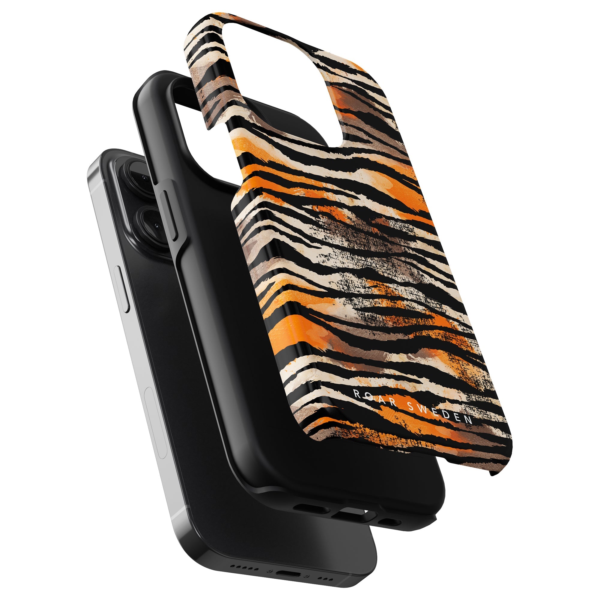 Elevate your iPhone 11 with a fierce Sun Tiger - Tough case, showcasing your stylish personality.