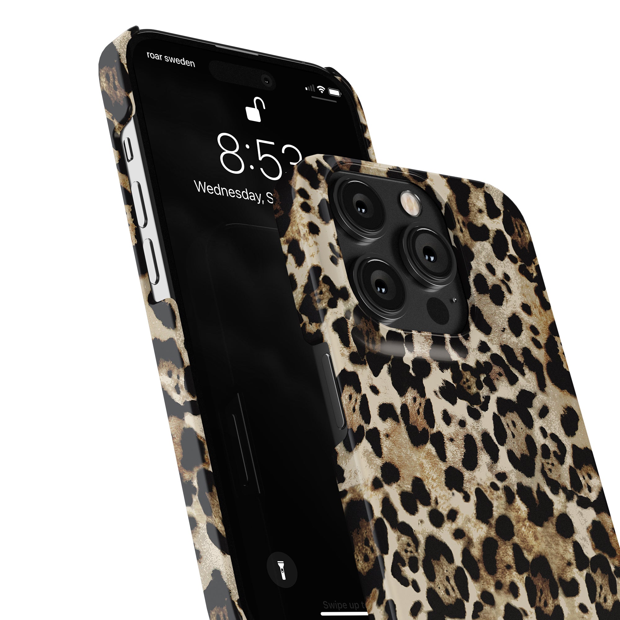 Ett Jaguar - Tunt fodral för iPhone 11 Pro, som erbjuder snyggt skydd för din smartphone.