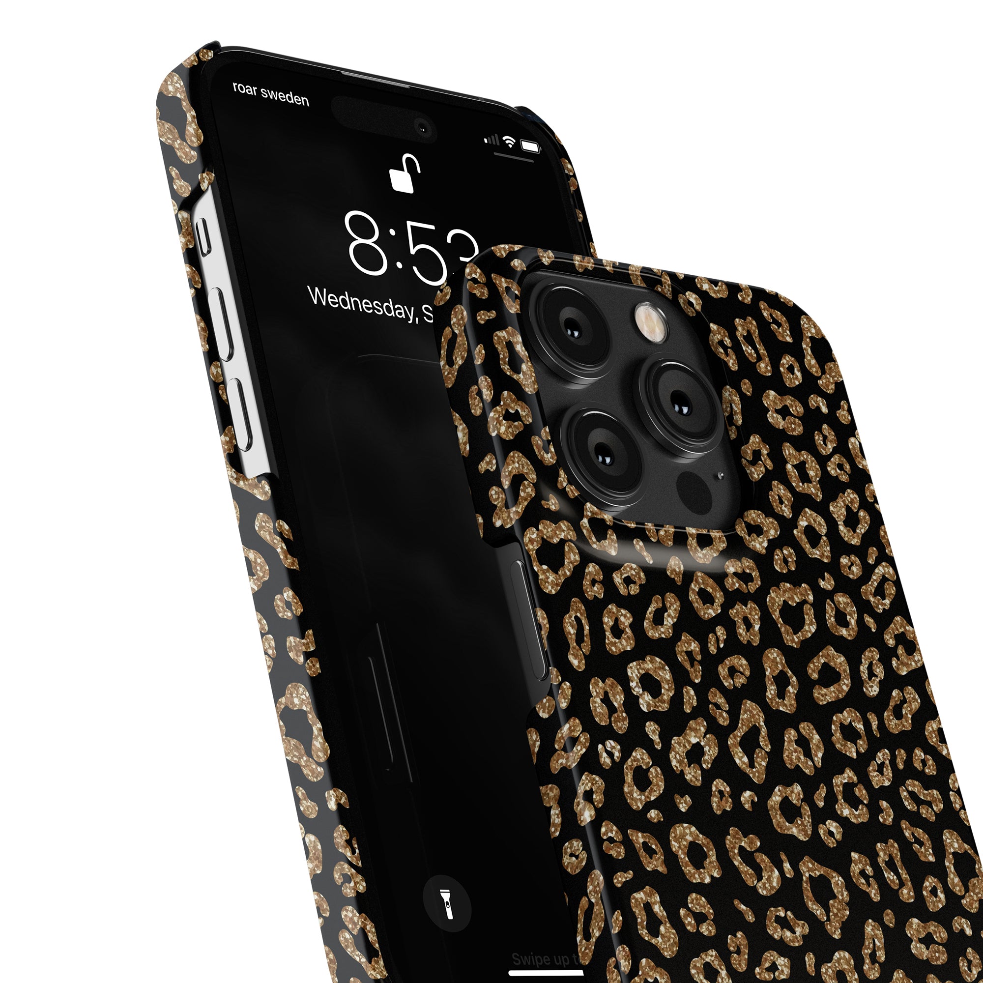 Bli snygg med detta Kitty Glitter - Slim fodral designat speciellt för iPhone 11 Pro. Med sitt glittriga leopardmönster är den perfekt för dig som är modeinriktad och älskar unik design.