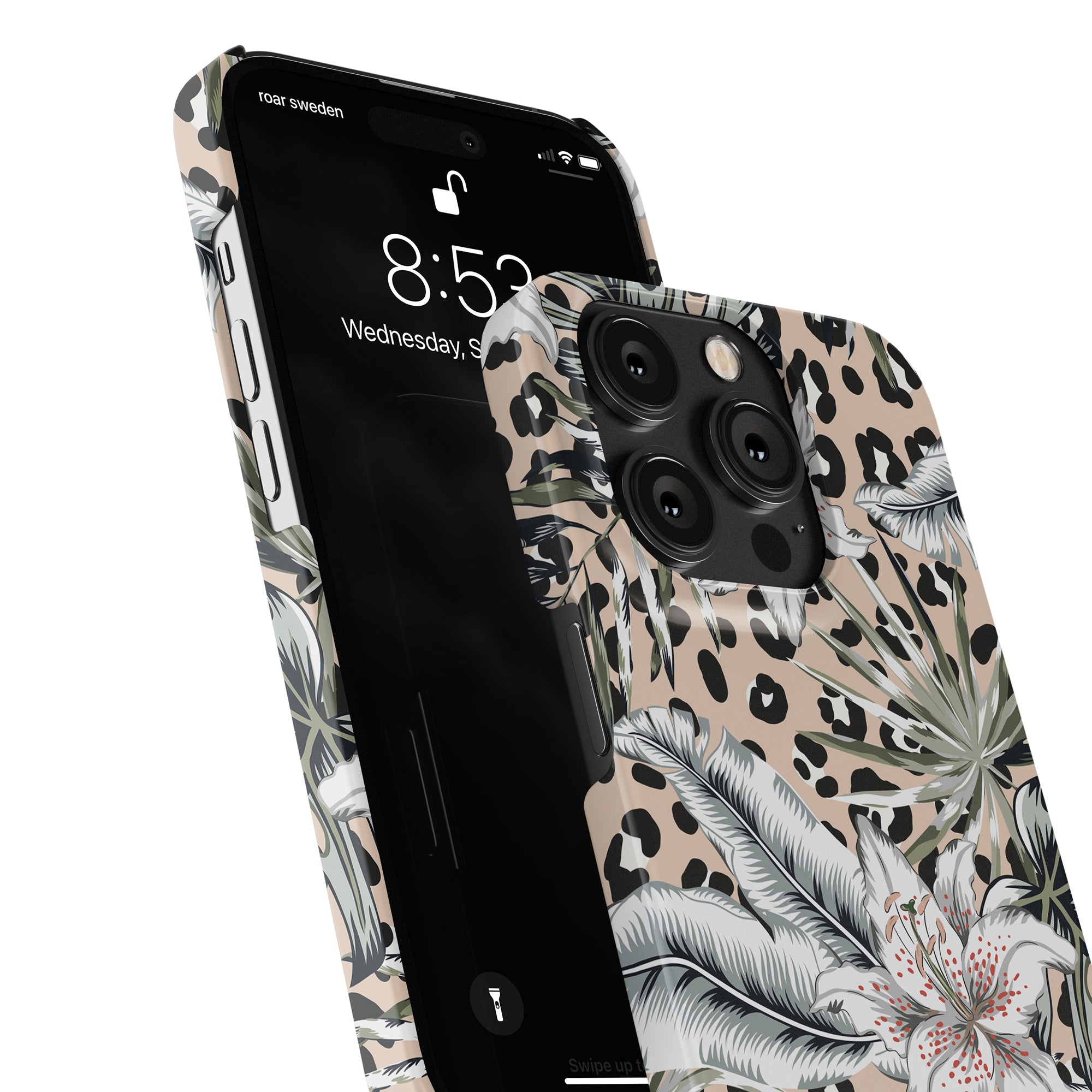 A stylish Senna - Slim case featuring a captivating floral pattern.