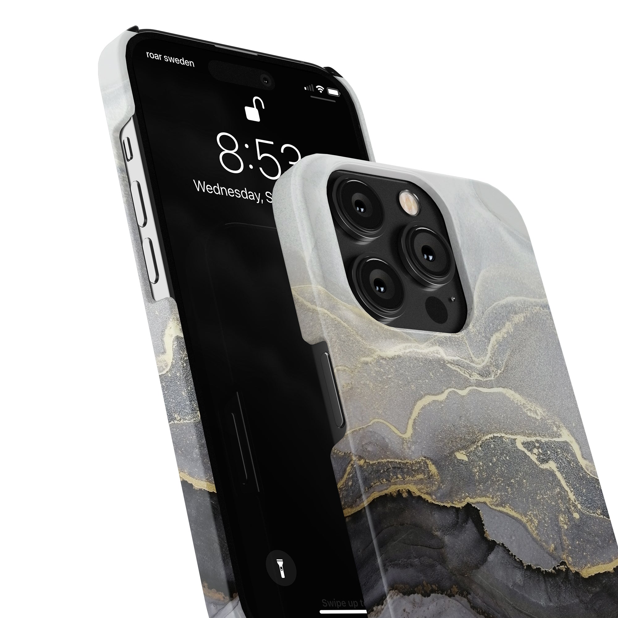 Discover the elegant Sparkle - Slim Case, featuring a mesmerizing marble pattern, perfectly crafted for your iPhone 11.