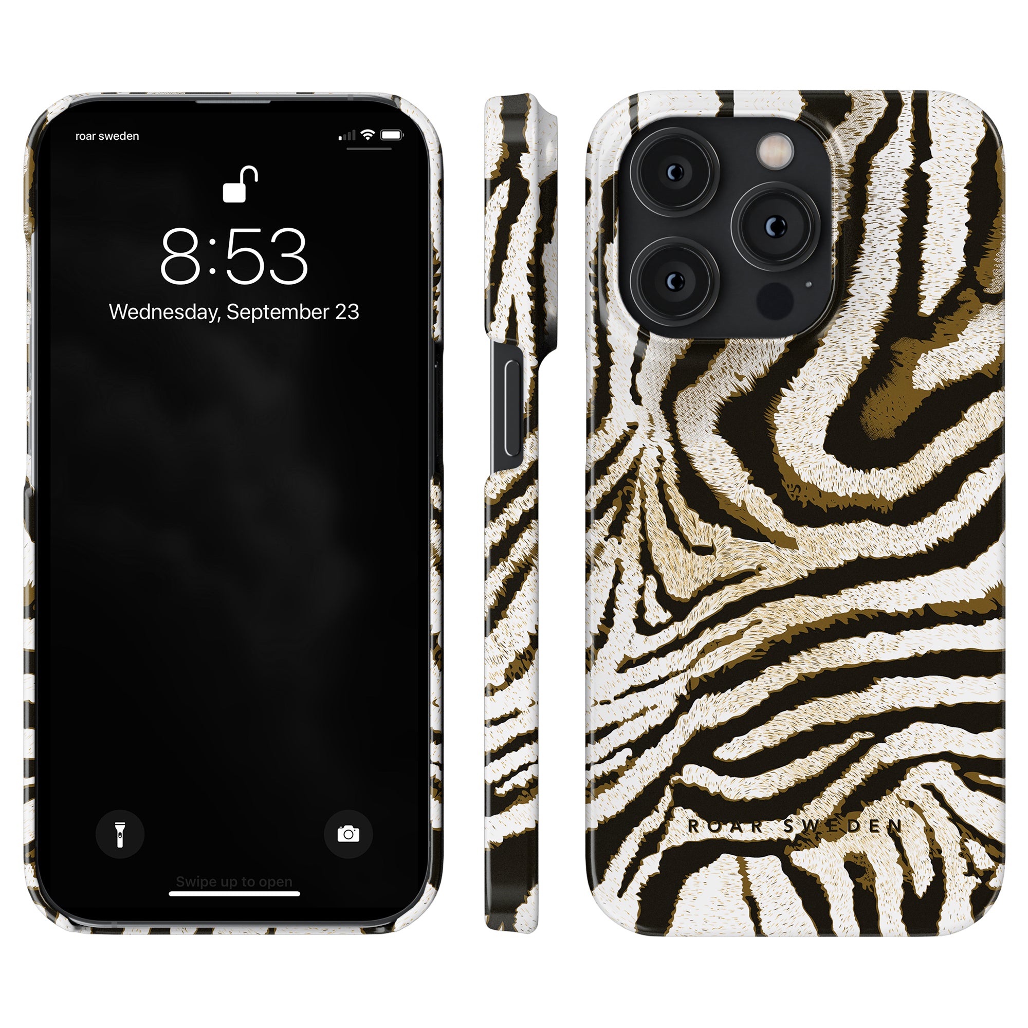 Vi presenterar Zara - Slim Case - ett snyggt smartphonefodral med zebratryck designat för iPhone 11 med utmärkt mobilskydd.